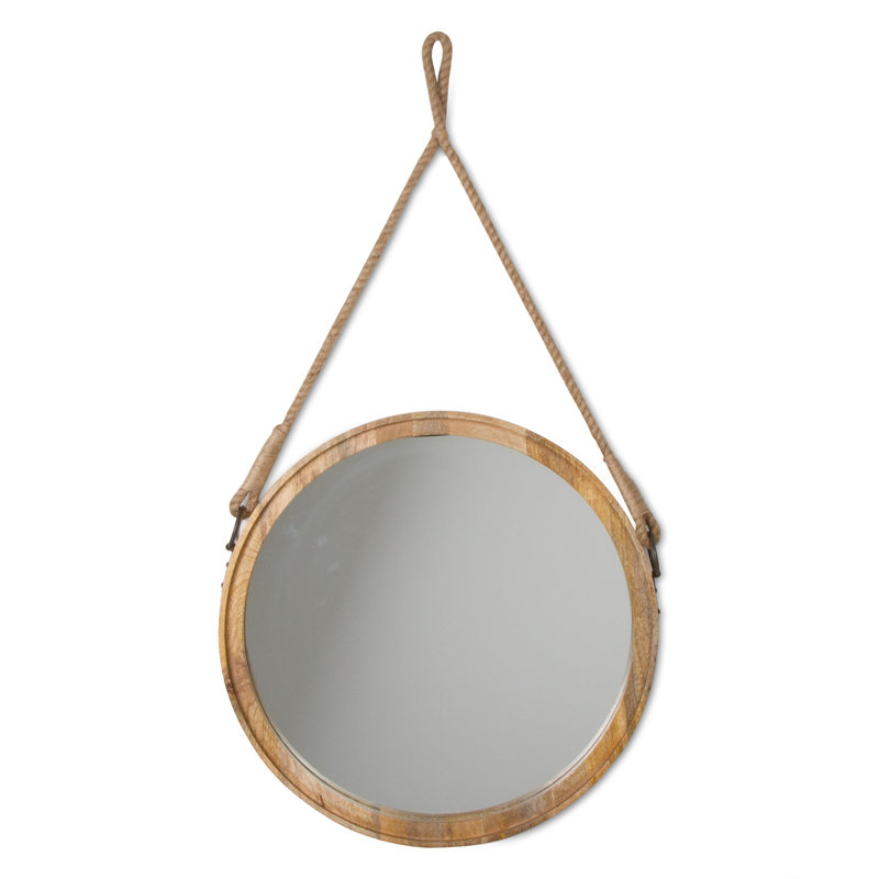 TAG Mango Wood Accent Mirror Wayfair